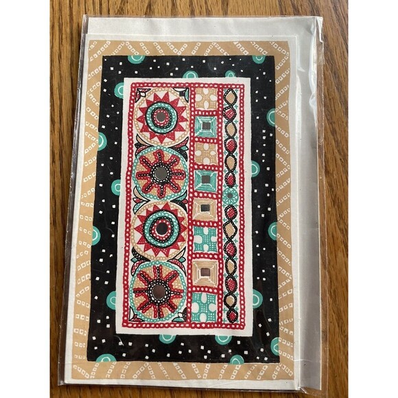 Set of 6 Blank Greeting cards lot Original Art prints Geometric & Still Life - Picture 4 of 13